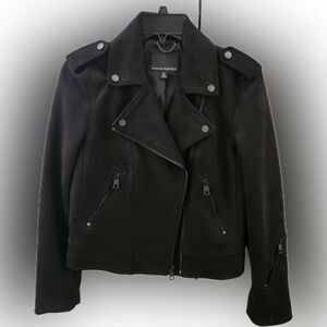 Banana Republic | Faux suede Moto Jacket